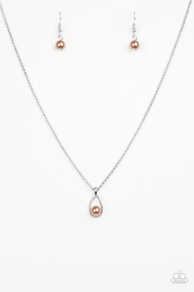 Paparazzi Jewelry Necklaces Paparazzi Necklace Traditionally Traditional Brown