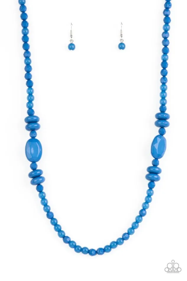 Paparazzi Jewelry Necklaces Paparazzi Necklace Tropical Tourist Blue Paparazzi Jewelry Necklaces Paparazzi Necklace Tropical Tourist Blue