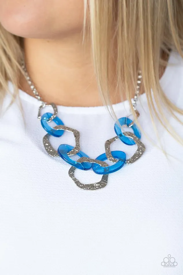 Paparazzi Jewelry Necklaces Paparazzi Necklace Urban Circus Blue