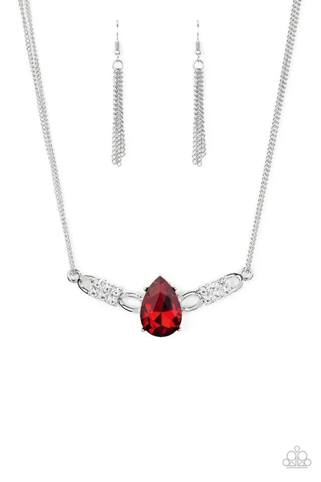 Paparazzi Jewelry Necklaces Paparazzi Necklace Way To Make An Entrance Red