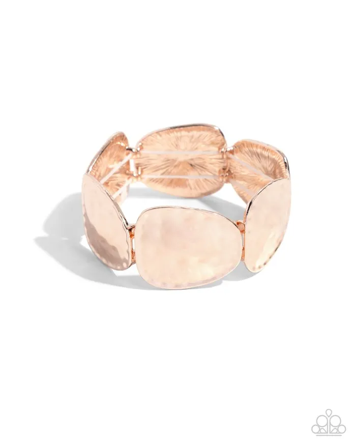 Paparazzi Jewelry Paparazzi Bracelet Admirably Antiqued Rose Gold Bracelets Paparazzi Jewelry Paparazzi Bracelet Admirably Antiqued Rose Gold Bracelets