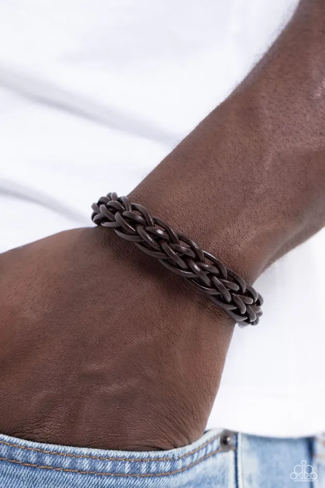Paparazzi Jewelry Paparazzi Bracelet Cattle Ranch Brown Bracelets