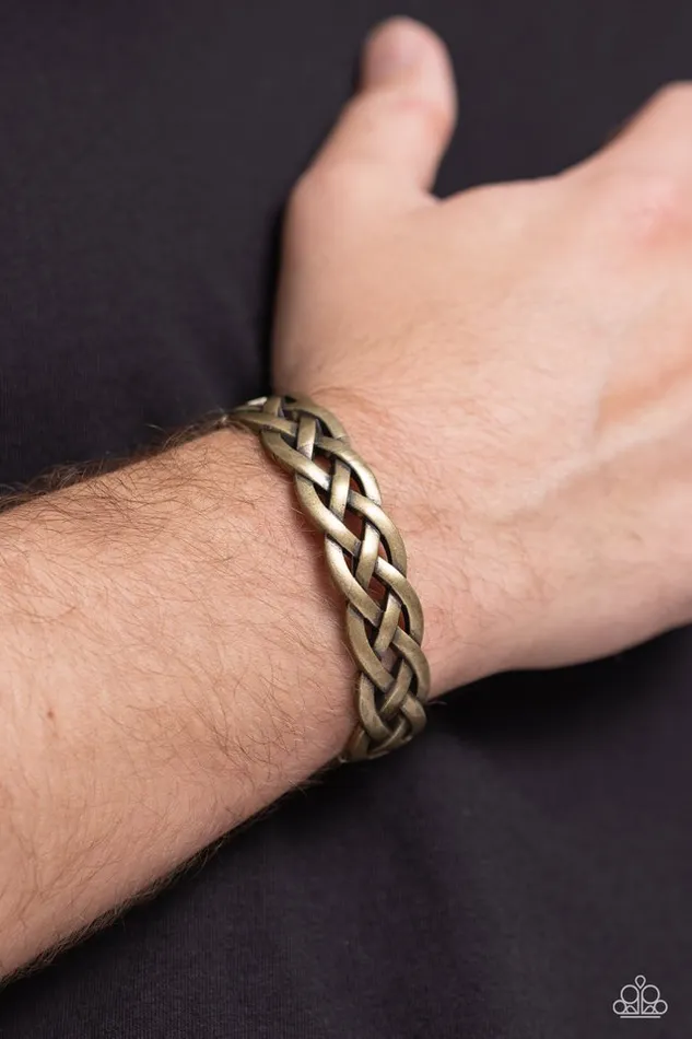 Paparazzi Jewelry Paparazzi Bracelet Celtic Cuff Brass Bracelets