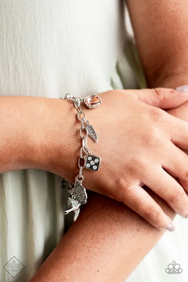 Paparazzi Jewelry Paparazzi Bracelet Fashion Fix June 2021 Fancifully Flighty Multi Bracelets