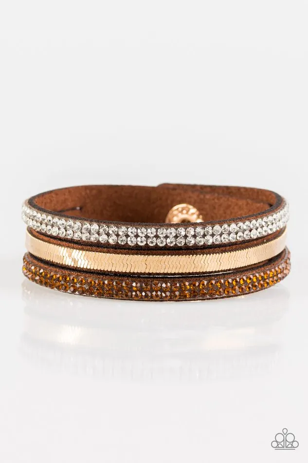 Paparazzi Jewelry Paparazzi Bracelet I Mean Business Brown Bracelets Paparazzi Jewelry Paparazzi Bracelet I Mean Business Brown Bracelets
