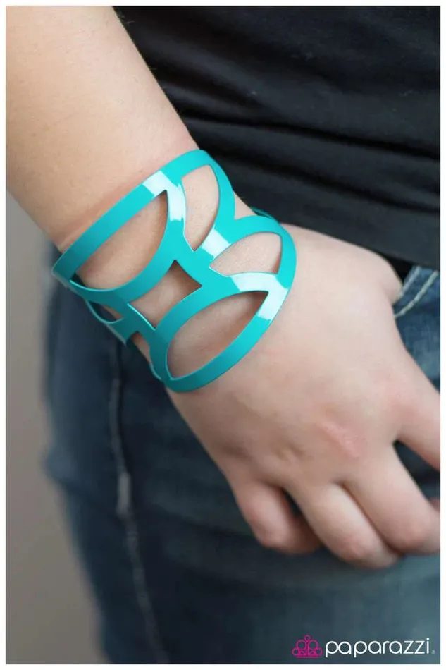Paparazzi Jewelry Paparazzi Bracelet No Boundaries Blue Bracelets