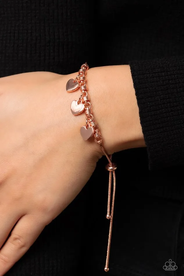Paparazzi Jewelry Paparazzi Bracelet Romance Tale Copper Bracelets