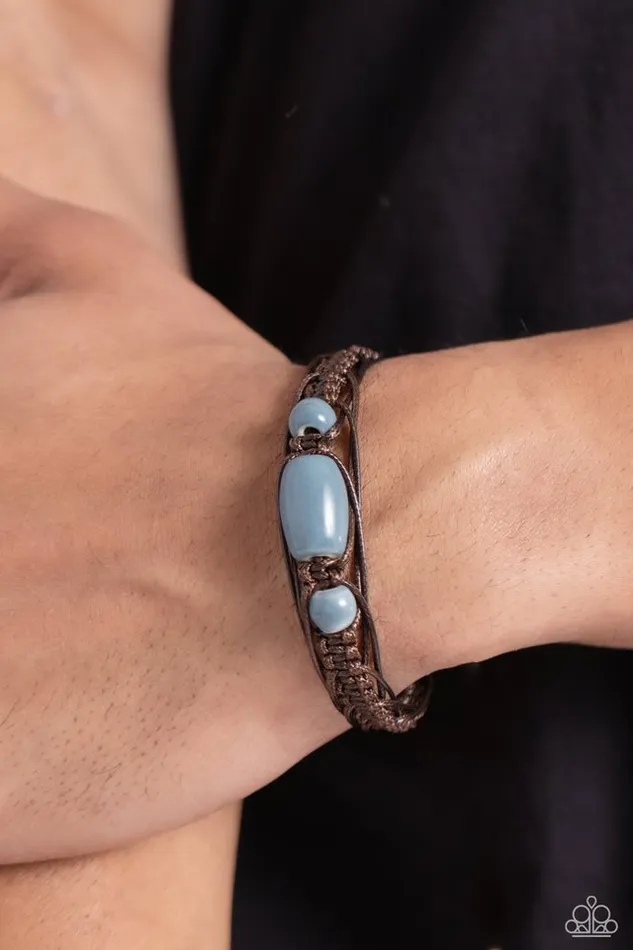 Paparazzi Jewelry Paparazzi Bracelet SOJOURN On Blue Bracelets