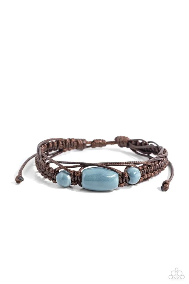 Paparazzi Jewelry Paparazzi Bracelet SOJOURN On Blue Bracelets Paparazzi Jewelry Paparazzi Bracelet SOJOURN On Blue Bracelets