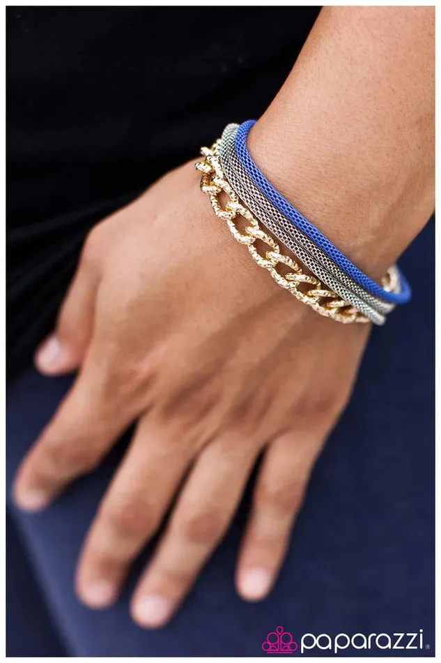 Paparazzi Jewelry Paparazzi Bracelet Something Blue Blue Bracelets