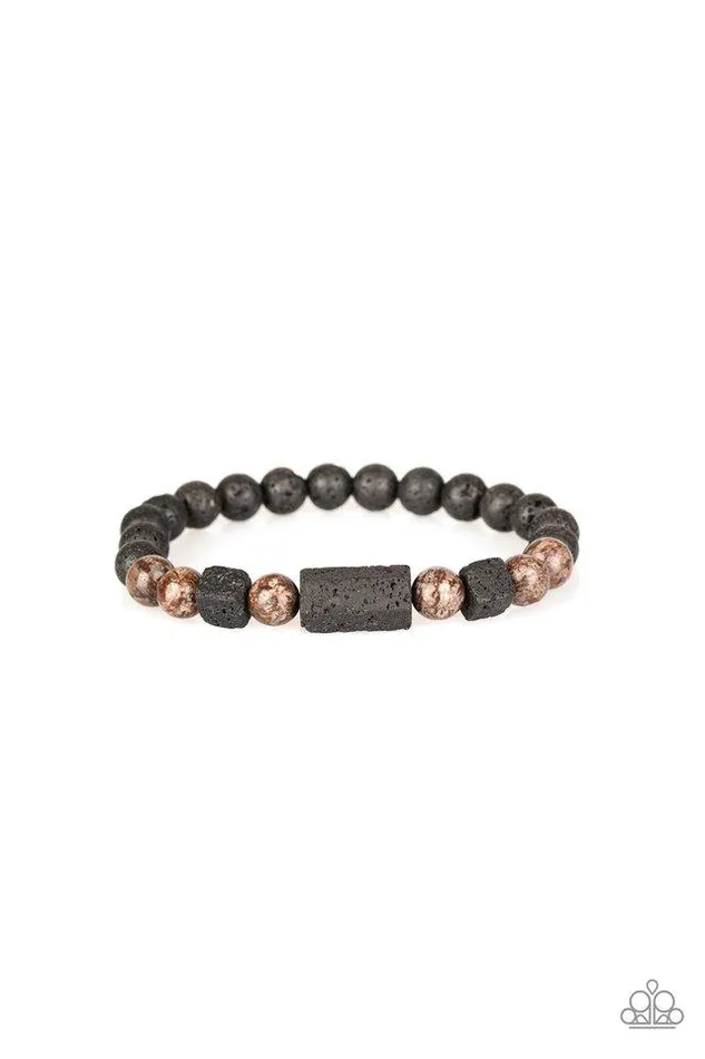 Paparazzi Jewelry Paparazzi Bracelet Zenned Out Brown Bracelets