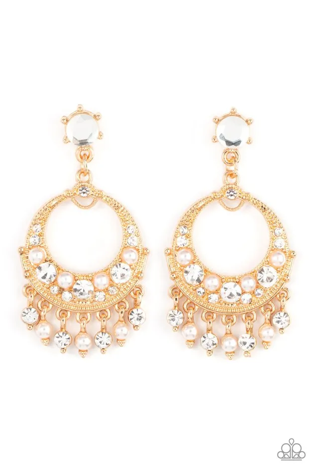Paparazzi Jewelry Paparazzi Earring Marrakesh Request Gold Earrings Paparazzi Jewelry Paparazzi Earring Marrakesh Request Gold Earrings