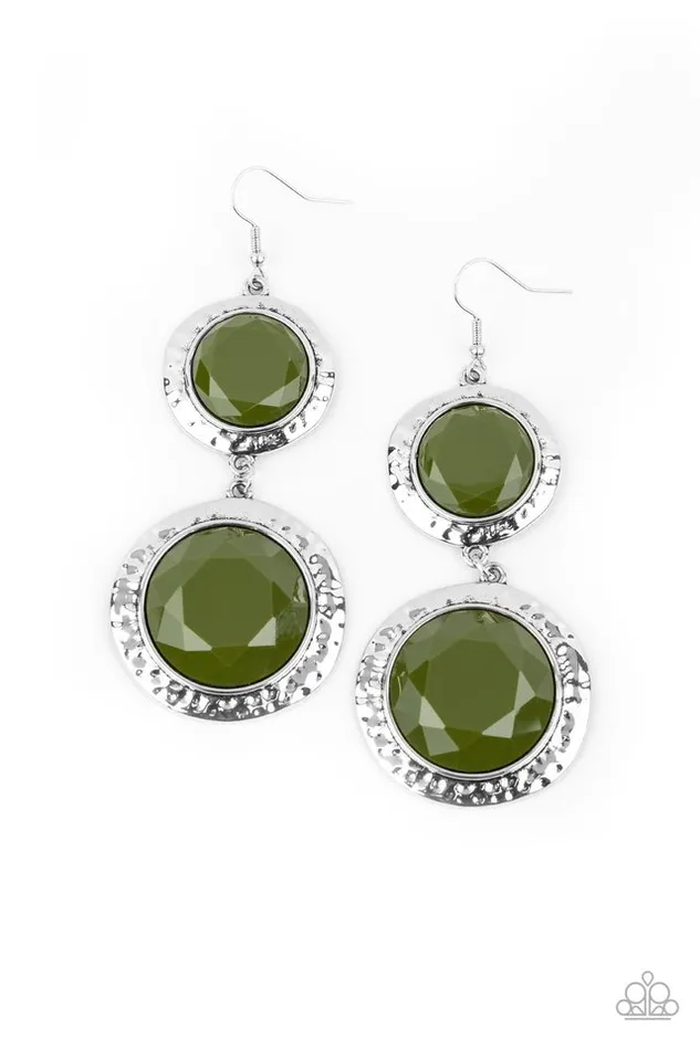 Paparazzi Jewelry Paparazzi Earring Thrift Shop Stop Green Earrings Paparazzi Jewelry Paparazzi Earring Thrift Shop Stop Green Earrings
