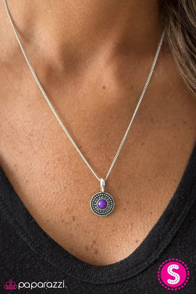 Paparazzi Jewelry Paparazzi Necklace Always Sunny Purple Necklaces