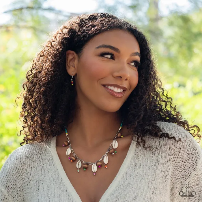 Paparazzi Jewelry Paparazzi Necklace BEACH for the Sun Blue Necklaces Paparazzi Jewelry Paparazzi Necklace BEACH for the Sun Blue Necklaces