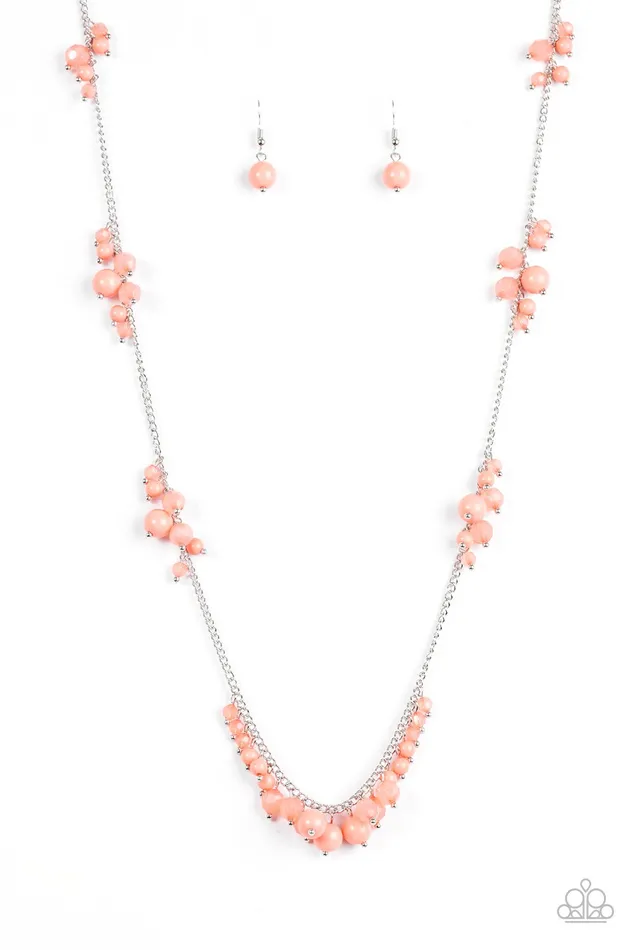 Paparazzi Jewelry Paparazzi Necklace Coral Reefs Orange Necklaces