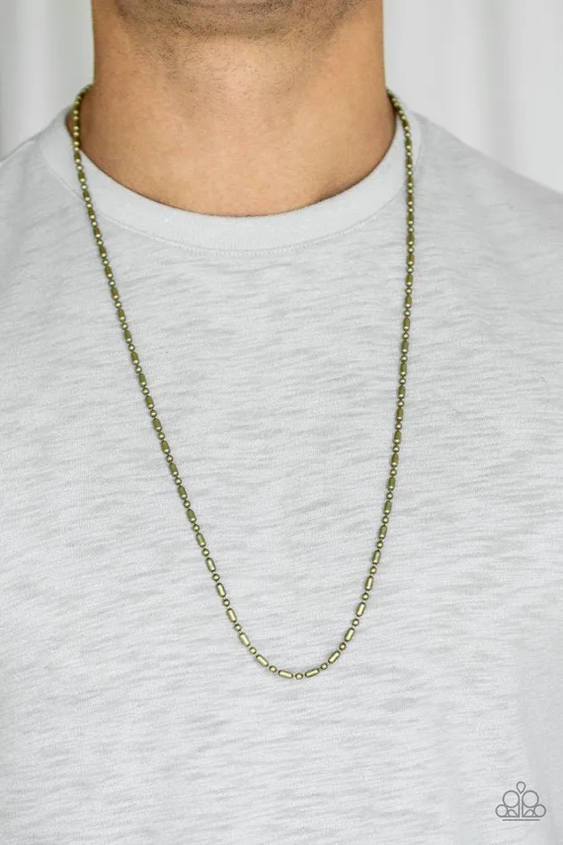 Paparazzi Jewelry Paparazzi Necklace Covert Operation Brass Necklaces