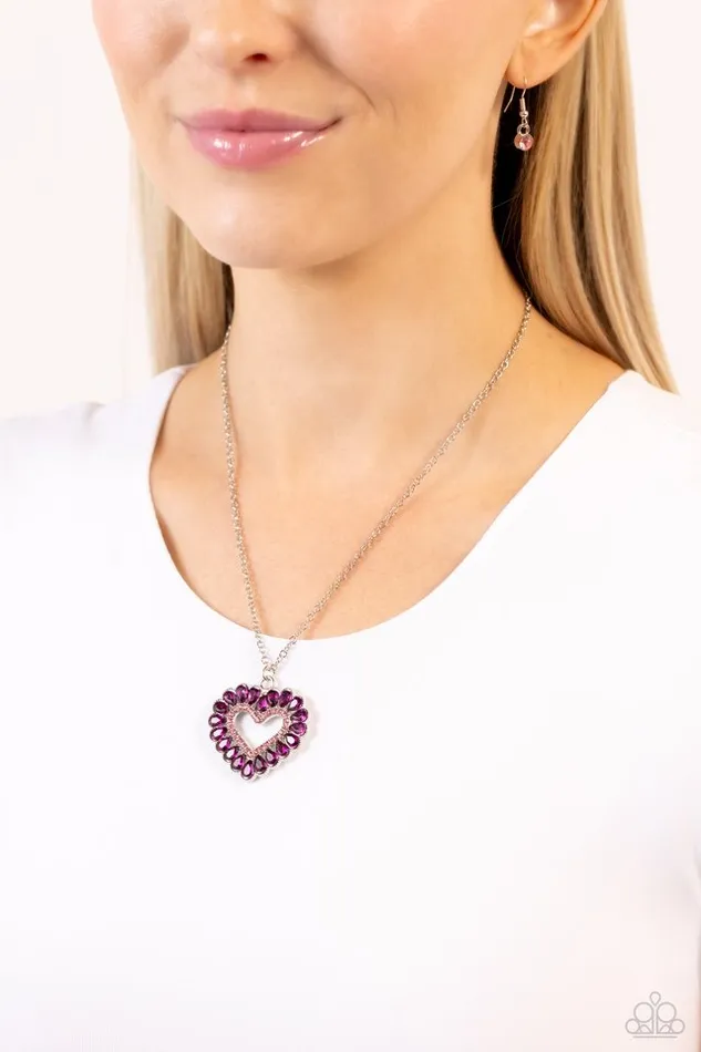 Paparazzi Jewelry Paparazzi Necklace FLIRT No More Pink Necklaces