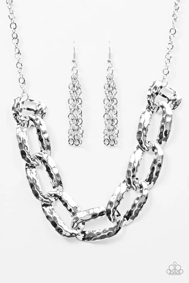 Paparazzi Jewelry Paparazzi Necklace La Vida Loca Silver Necklaces