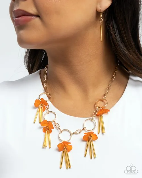 Paparazzi Jewelry Paparazzi Necklace LEI of the Land Gold Necklaces