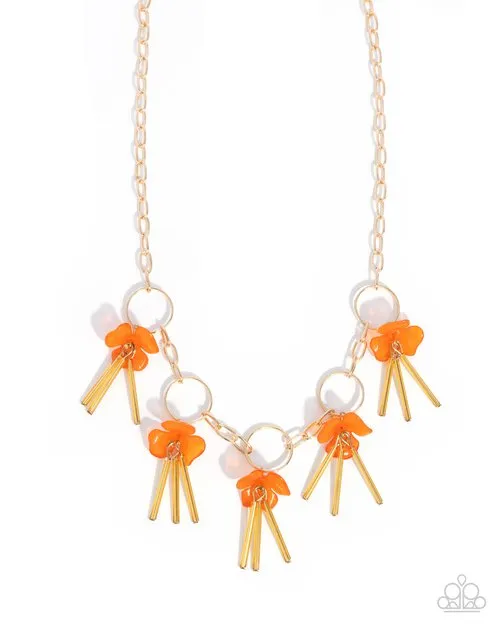 Paparazzi Jewelry Paparazzi Necklace LEI of the Land Gold Necklaces Paparazzi Jewelry Paparazzi Necklace LEI of the Land Gold Necklaces