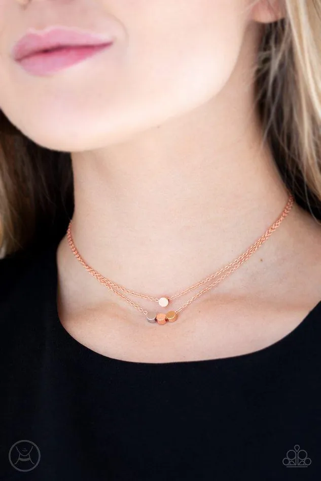 Paparazzi Jewelry Paparazzi Necklace Mini Minimalist Copper Necklaces