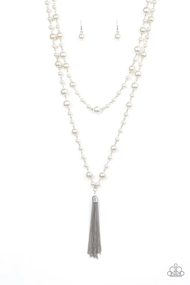 Paparazzi Jewelry Paparazzi Necklace Social Hour White Necklaces Paparazzi Jewelry Paparazzi Necklace Social Hour White Necklaces