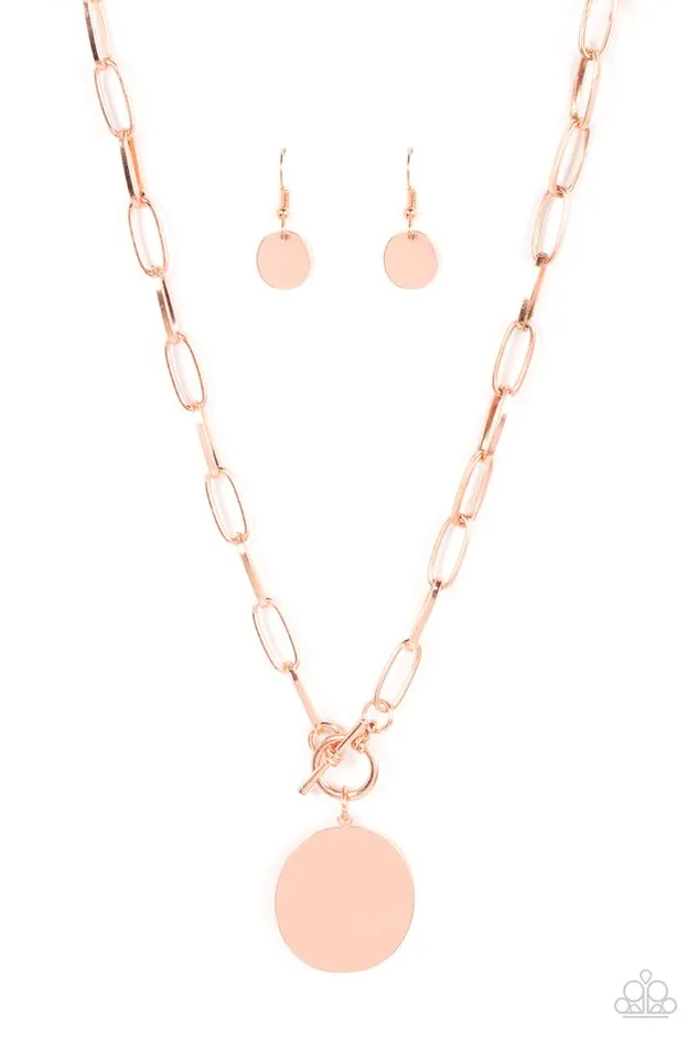 Paparazzi Jewelry Paparazzi Necklace Tag Out Copper Necklaces Paparazzi Jewelry Paparazzi Necklace Tag Out Copper Necklaces