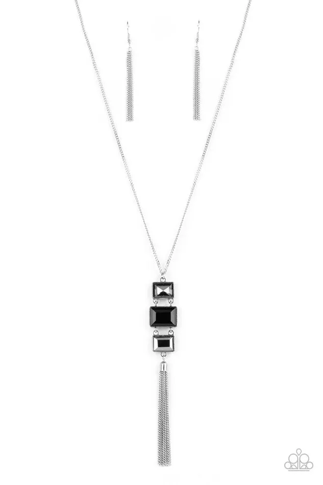 Paparazzi Jewelry Paparazzi Necklace Uptown Totem Black Necklaces Paparazzi Jewelry Paparazzi Necklace Uptown Totem Black Necklaces