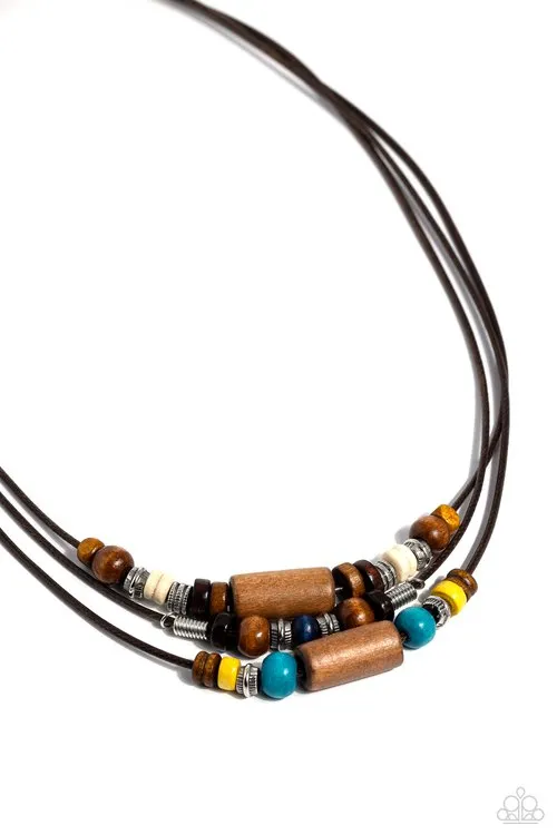 Paparazzi Jewelry Paparazzi Necklace Wish You WOOD Necklaces Paparazzi Jewelry Paparazzi Necklace Wish You WOOD Necklaces
