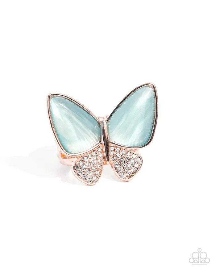 Paparazzi Jewelry Paparazzi Ring Fluttering Flex Copper Rings Paparazzi Jewelry Paparazzi Ring Fluttering Flex Copper Rings