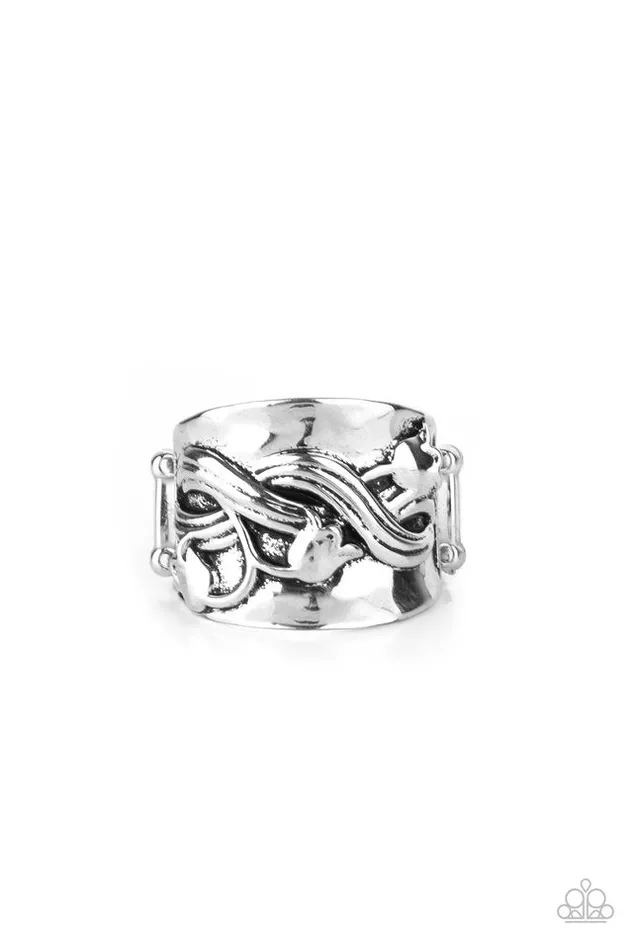 Paparazzi Jewelry Paparazzi Ring Follow The Tulips Silver Rings Paparazzi Jewelry Paparazzi Ring Follow The Tulips Silver Rings