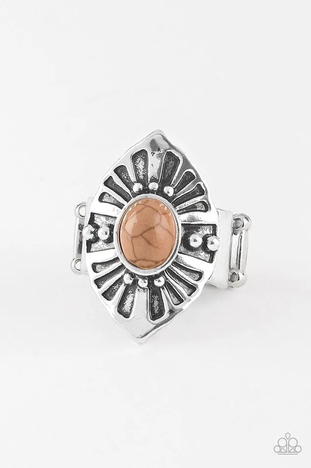 Paparazzi Jewelry Paparazzi Ring HOMESTEAD For The Weekend Brown Rings Paparazzi Jewelry Paparazzi Ring HOMESTEAD For The Weekend Brown Rings