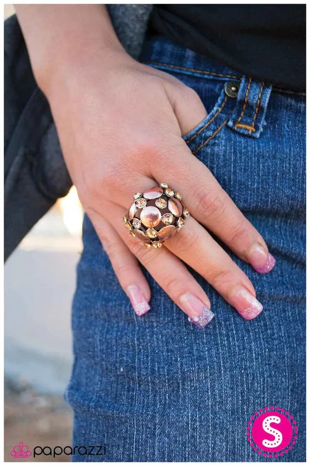 Paparazzi Jewelry Paparazzi Ring On the Spot Copper Rings