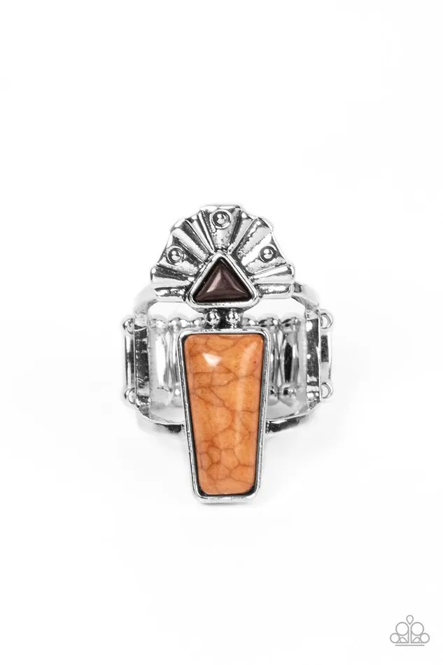 Paparazzi Jewelry Paparazzi Ring Stellar Stones Brown Rings Paparazzi Jewelry Paparazzi Ring Stellar Stones Brown Rings