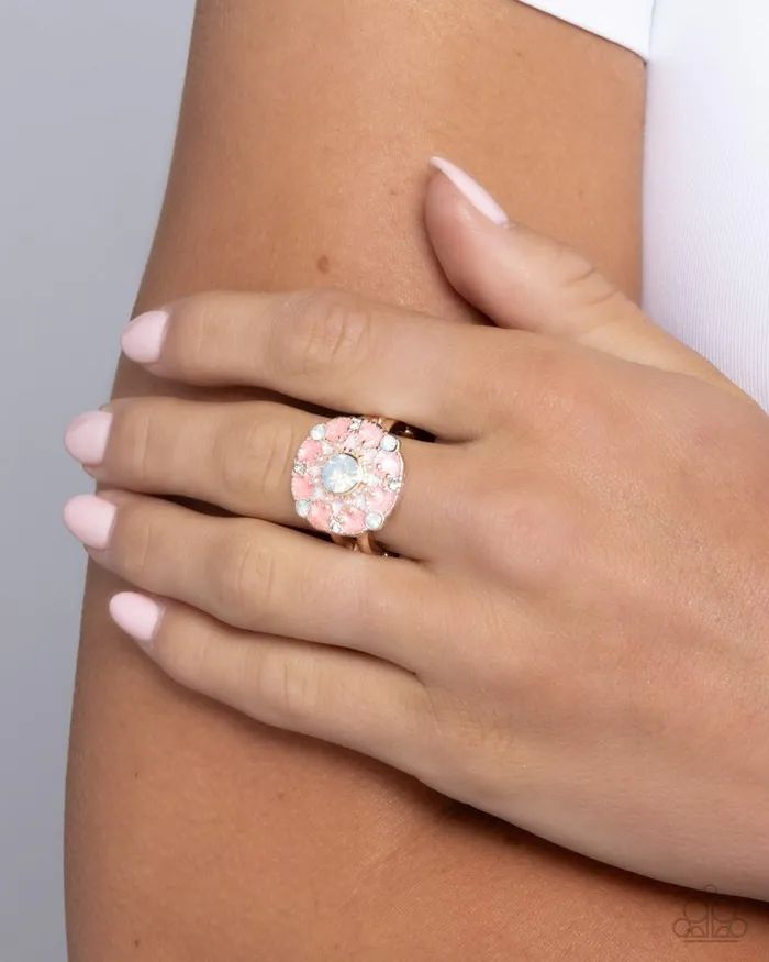 Paparazzi Jewelry Rings Paparazzi Ring Cheers to Perfection Rose Gold