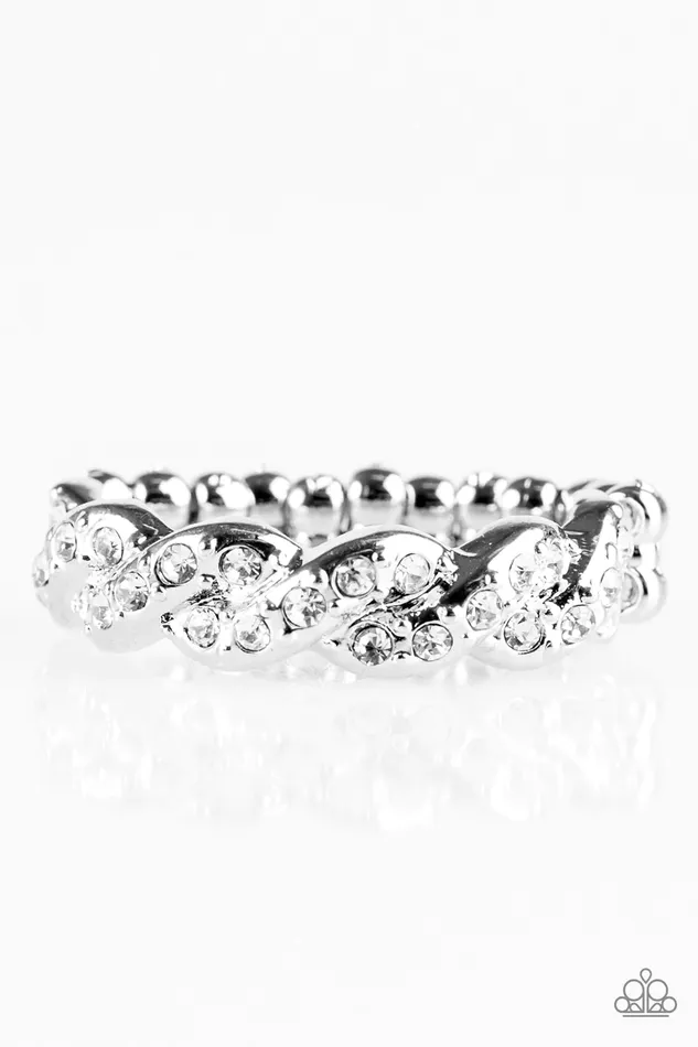 Paparazzi Jewelry Rings Paparazzi Ring Cold Hard Cash White