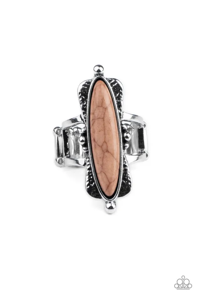 Paparazzi Jewelry Rings Paparazzi Ring Cottage Craft Brown Paparazzi Jewelry Rings Paparazzi Ring Cottage Craft Brown