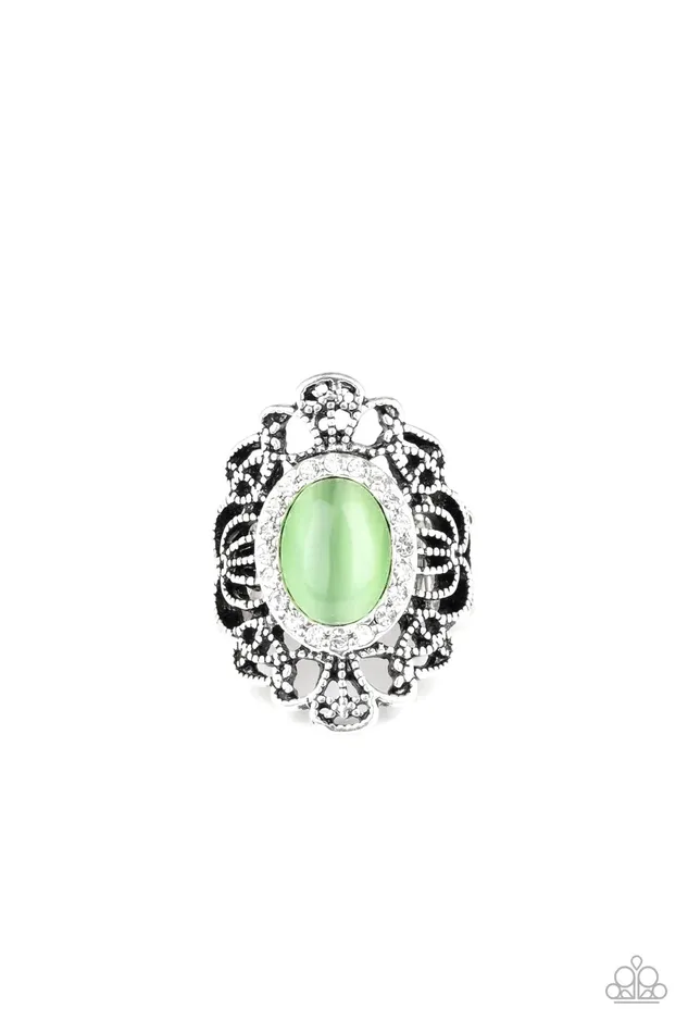 Paparazzi Jewelry Rings Paparazzi Ring Dashingly Dewy Green