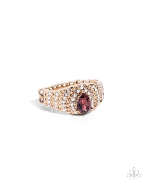 Paparazzi Jewelry Rings Paparazzi Ring Dreaming of Decadence Purple Paparazzi Jewelry Rings Paparazzi Ring Dreaming of Decadence Purple