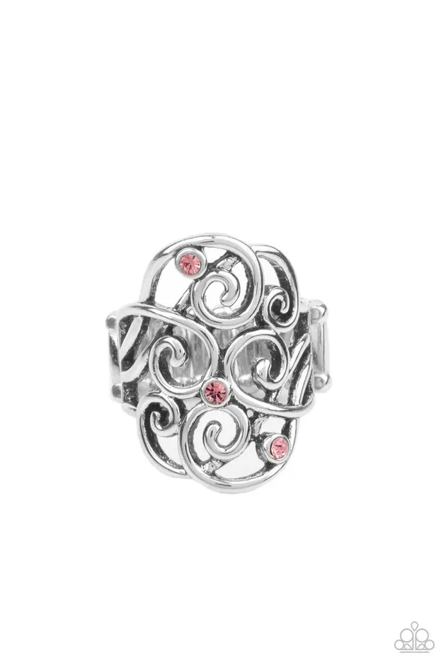 Paparazzi Jewelry Rings Paparazzi Ring FRILL Out Pink Paparazzi Jewelry Rings Paparazzi Ring FRILL Out Pink
