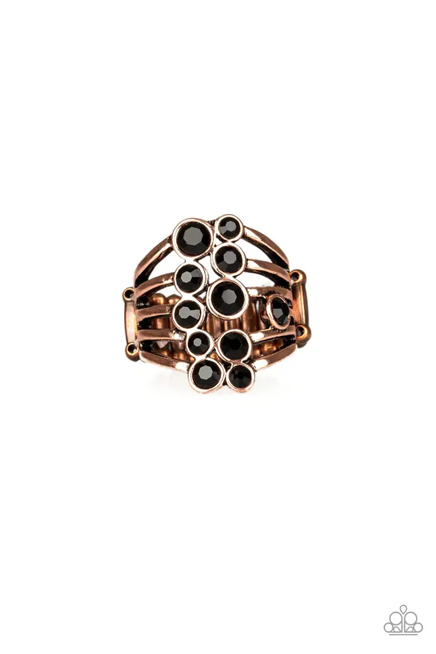 Paparazzi Jewelry Rings Paparazzi Ring Meet In The Middle Copper