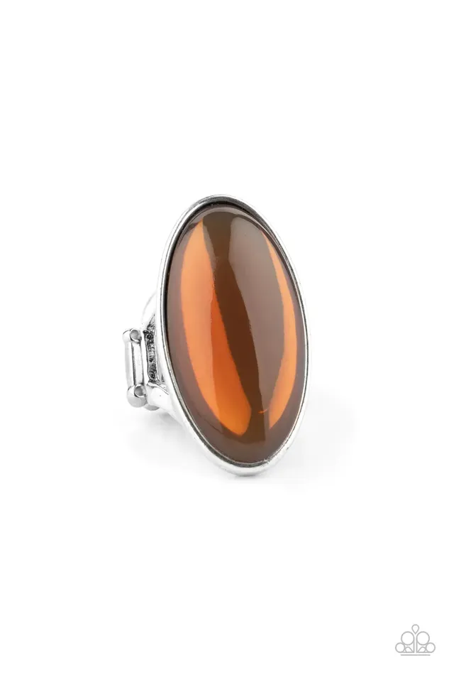 Paparazzi Jewelry Rings Paparazzi Ring Mystic Moon Brown