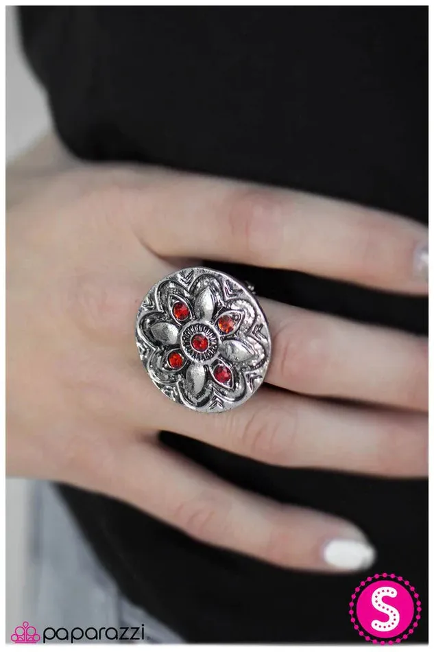 Paparazzi Jewelry Rings Paparazzi Ring Red Rover Red Rover Red