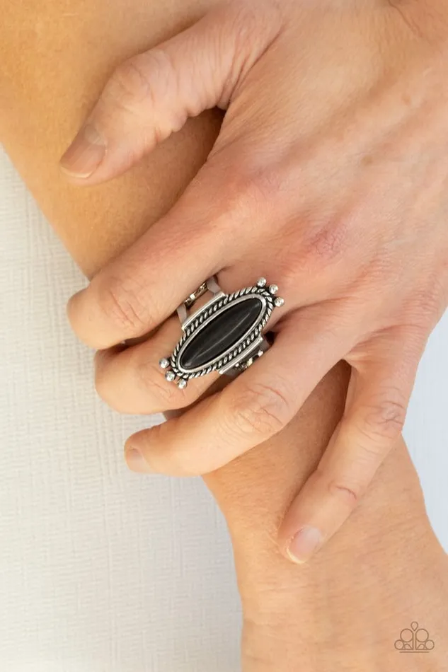 Paparazzi Jewelry Rings Paparazzi Ring Sahara Escape Black