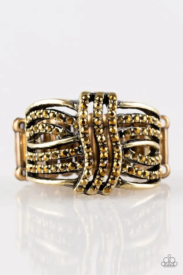 Paparazzi Jewelry Rings Paparazzi Ring Showbiz Beauty Brass