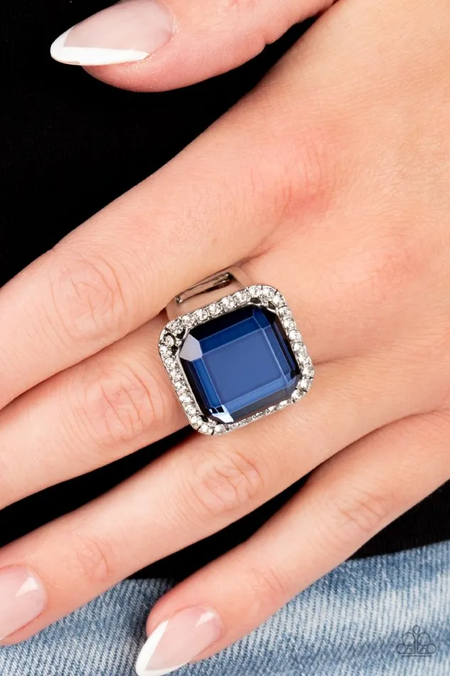 Paparazzi Jewelry Rings Paparazzi Ring Slow Burn Blue