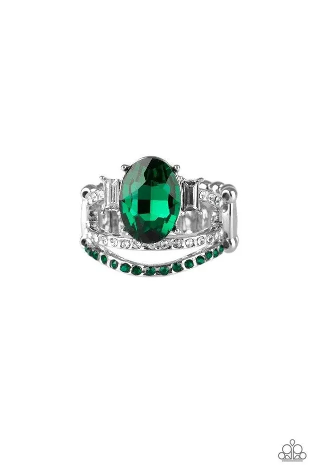 Paparazzi Jewelry Rings Paparazzi Ring Spectacular Sparkle Green Paparazzi Jewelry Rings Paparazzi Ring Spectacular Sparkle Green