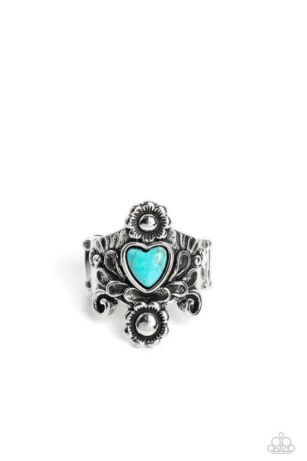 Paparazzi Jewelry Rings Paparazzi Ring Trailblazing Tribute Blue Paparazzi Jewelry Rings Paparazzi Ring Trailblazing Tribute Blue