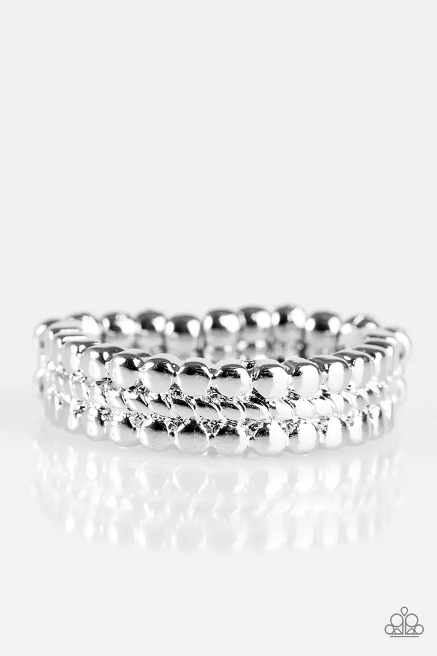 Paparazzi Jewelry Rings Paparazzi Ring Tres Chic Silver